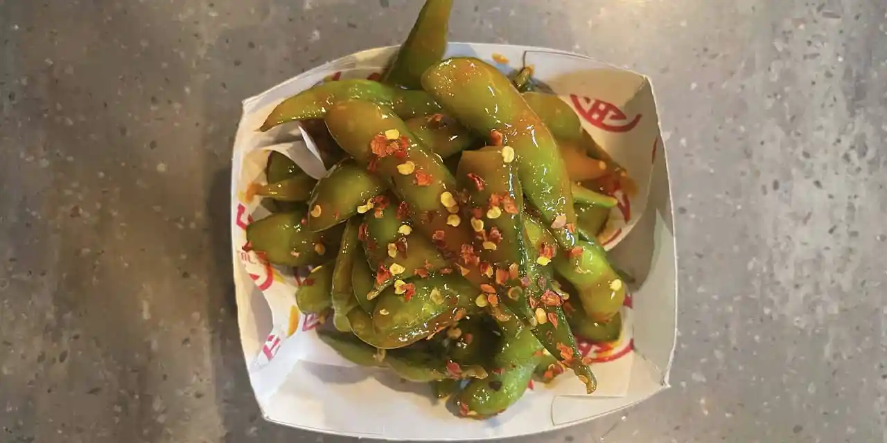 Hello Oriental : Spicy Edamame Beans