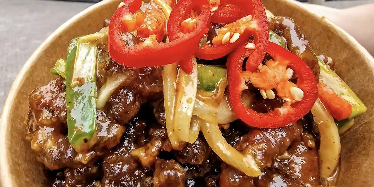 Hello Oriental : Satay Crispy Beef