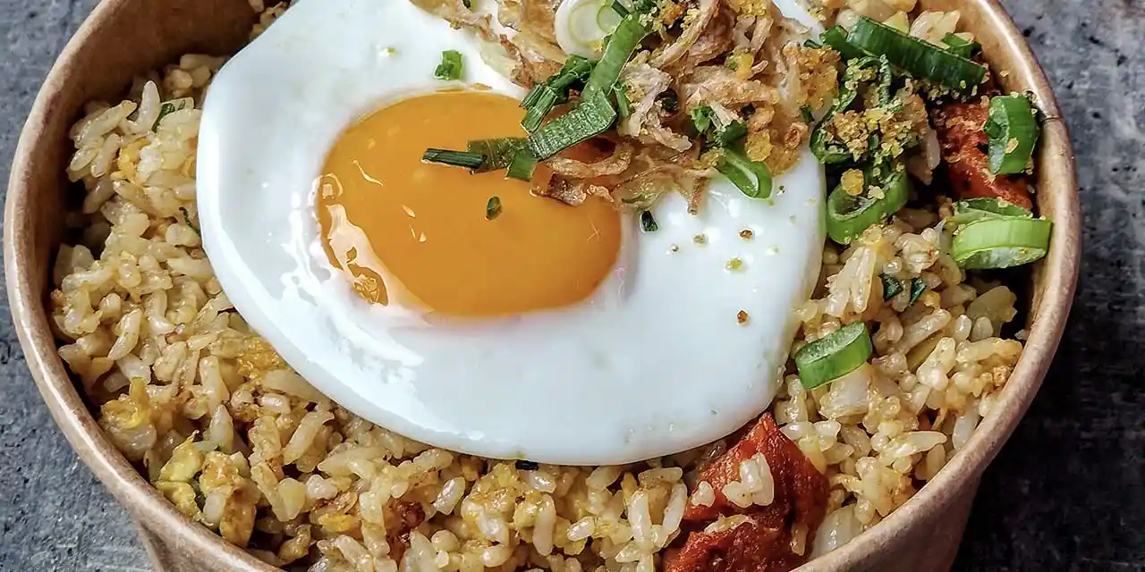 Hello Oriental : Longsilog Filipino Sausage Fried Rice