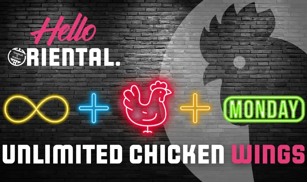 Unlimited Chicken Wings Mondays at Hello Oriental