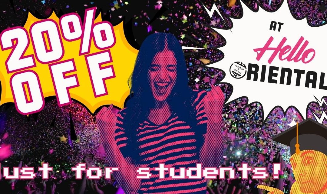 Student Discount 20% Off in September