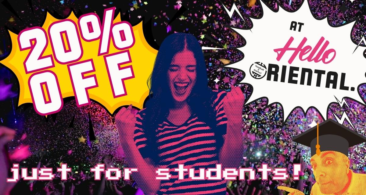 Student Discount at Hello Oriental